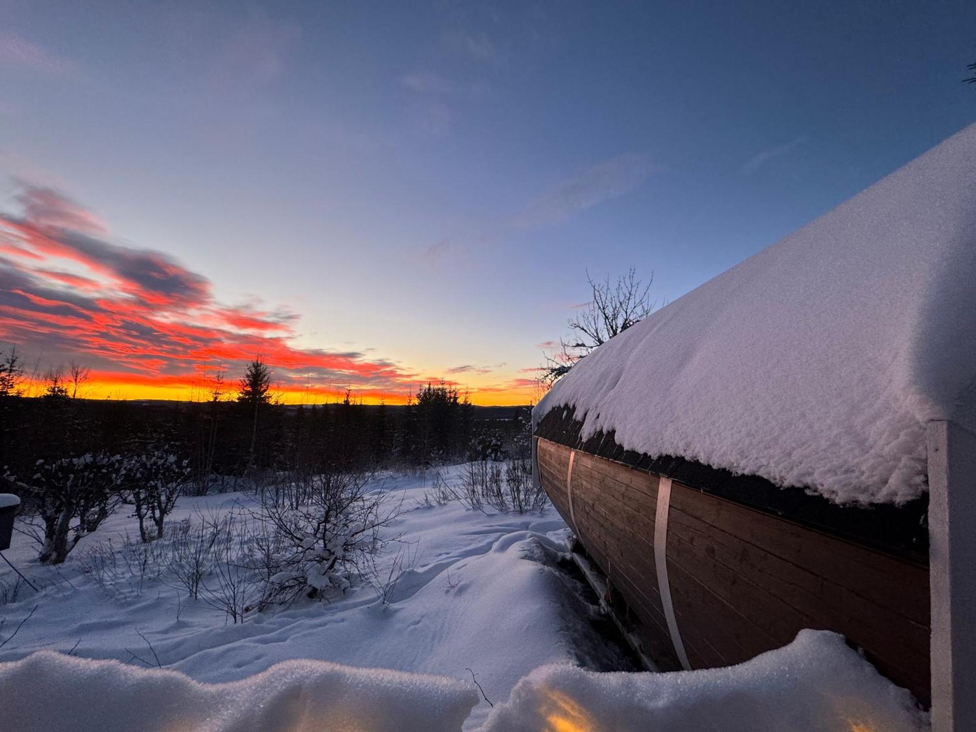 Cozy Forest Cabin With Amazing Mountain View Torsby Exteriér fotografie