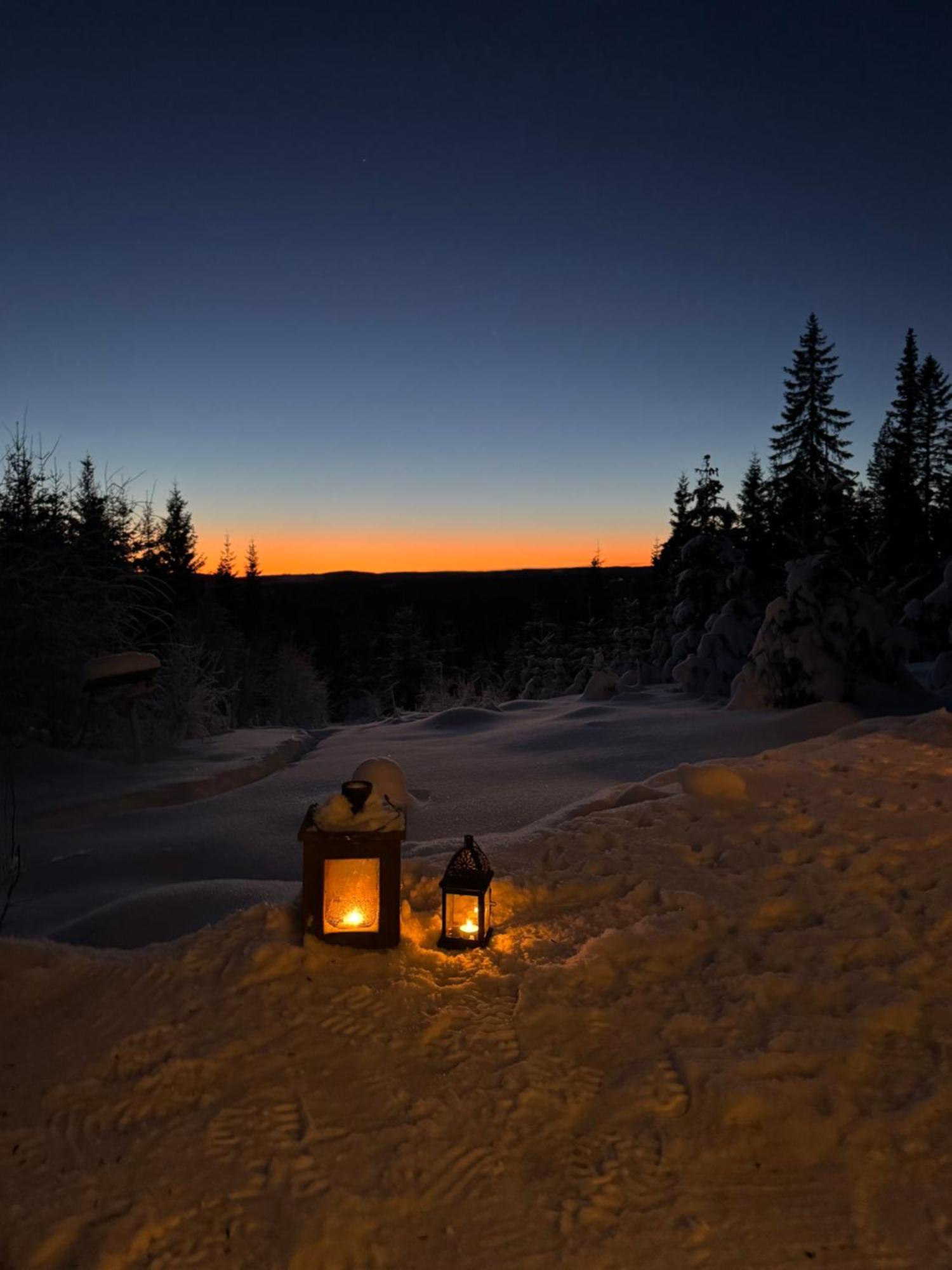 Cozy Forest Cabin With Amazing Mountain View Torsby Exteriér fotografie