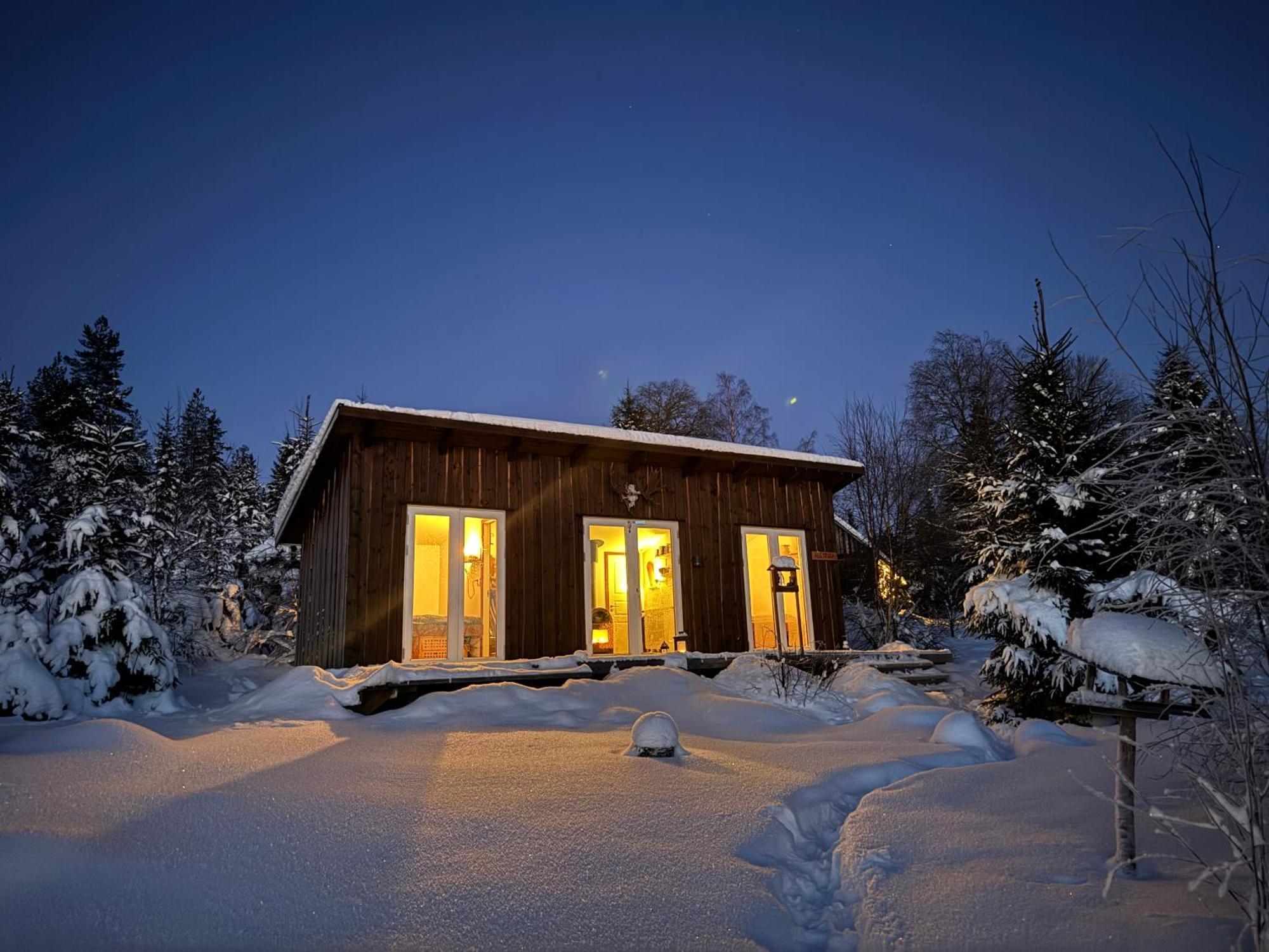 Cozy Forest Cabin With Amazing Mountain View Torsby Exteriér fotografie